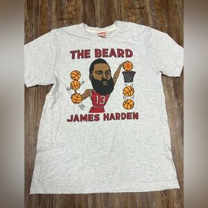 Vintage Homage grey James Harden the beard tee